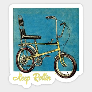 Keep Rollin' Sticker